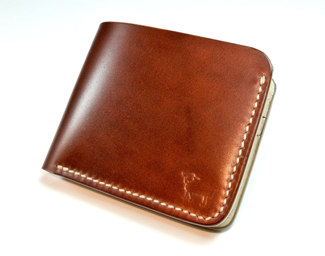 Cotswold Shell Cordovan Leather Wallet - Antique Brown - Black Sheep ...